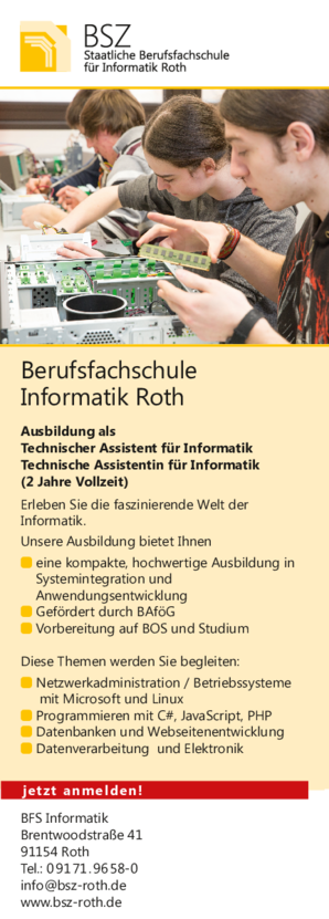 BSZ Plakate - Informatik